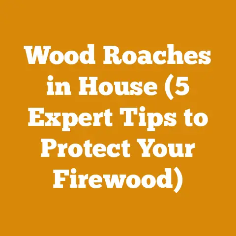 Wood Roaches in House (5 Expert Tips to Protect Your Firewood)