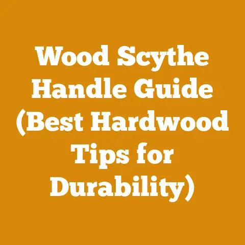Wood Scythe Handle Guide (Best Hardwood Tips for Durability)