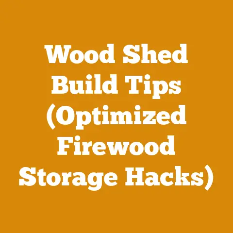 Wood Shed Build Tips (Optimized Firewood Storage Hacks)