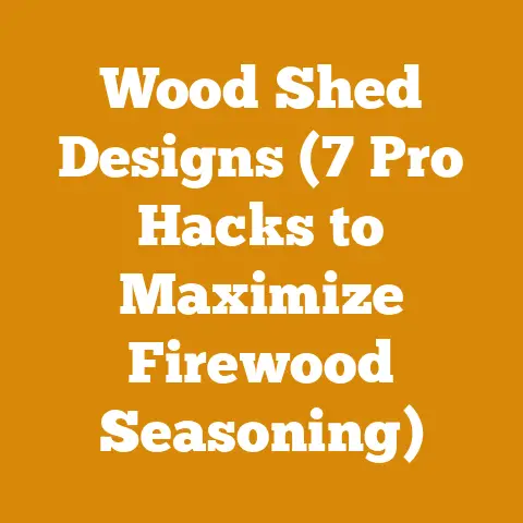 Wood Shed Designs (7 Pro Hacks to Maximize Firewood Seasoning)