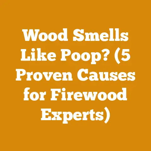 Wood Smells Like Poop? (5 Proven Causes for Firewood Experts)