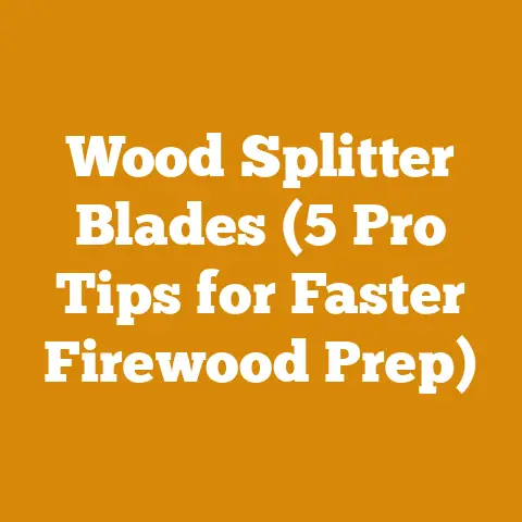 Wood Splitter Blades (5 Pro Tips for Faster Firewood Prep)