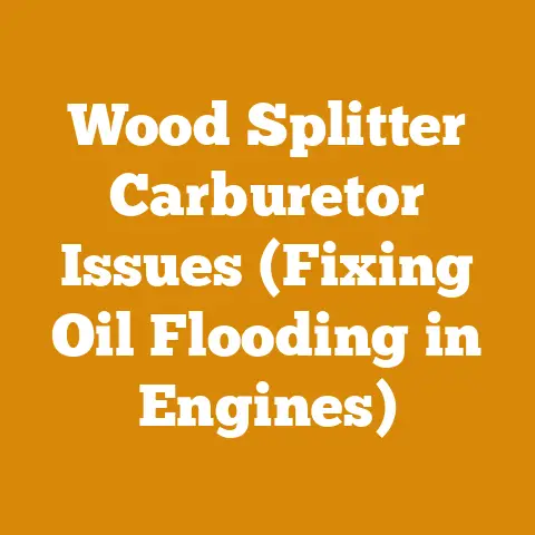 Wood Splitter Carburetor Issues (Fixing Oil Flooding in Engines)