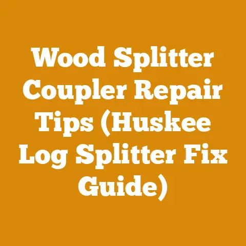 Wood Splitter Coupler Repair Tips (Huskee Log Splitter Fix Guide)