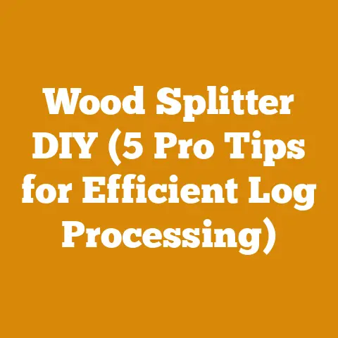 Wood Splitter DIY (5 Pro Tips for Efficient Log Processing)