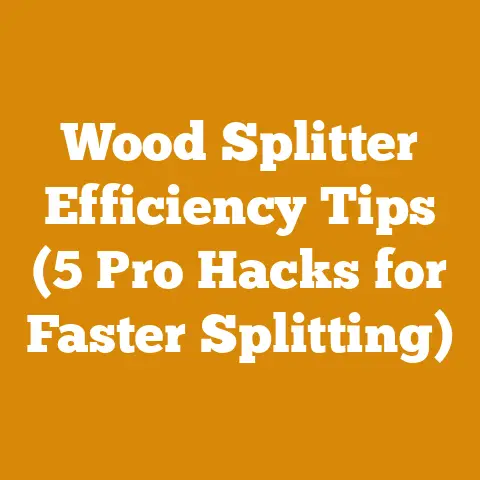 Wood Splitter Efficiency Tips (5 Pro Hacks for Faster Splitting)