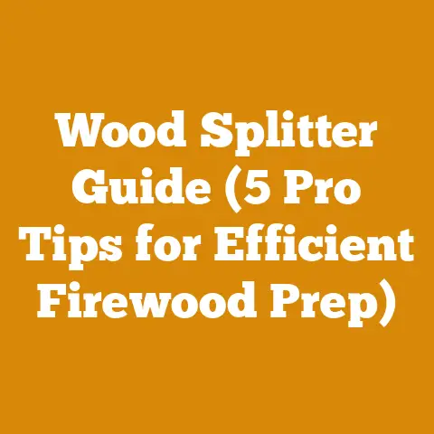 Wood Splitter Guide (5 Pro Tips for Efficient Firewood Prep)