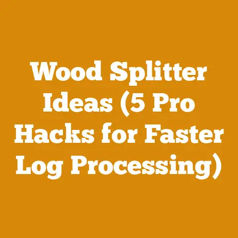 Wood Splitter Ideas (5 Pro Hacks for Faster Log Processing)