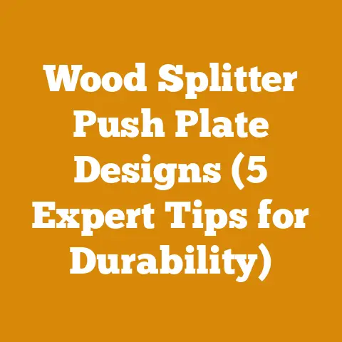 Wood Splitter Push Plate Designs (5 Expert Tips for Durability)