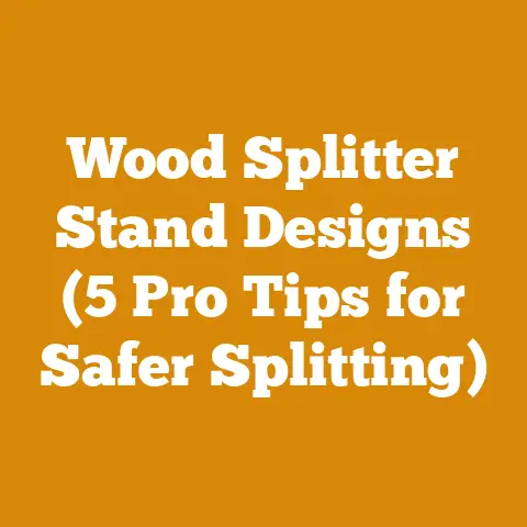 Wood Splitter Stand Designs (5 Pro Tips for Safer Splitting)