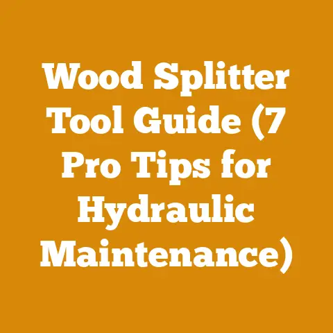 Wood Splitter Tool Guide (7 Pro Tips for Hydraulic Maintenance)