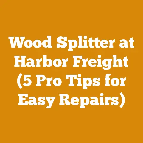 Wood Splitter at Harbor Freight (5 Pro Tips for Easy Repairs)