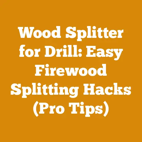 Wood Splitter for Drill: Easy Firewood Splitting Hacks (Pro Tips)