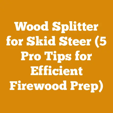 Wood Splitter for Skid Steer (5 Pro Tips for Efficient Firewood Prep)