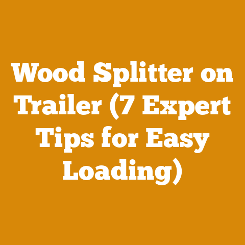 Wood Splitter on Trailer (7 Expert Tips for Easy Loading)
