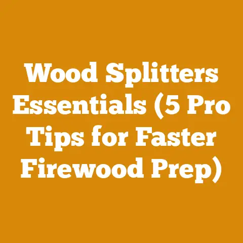 Wood Splitters Essentials (5 Pro Tips for Faster Firewood Prep)