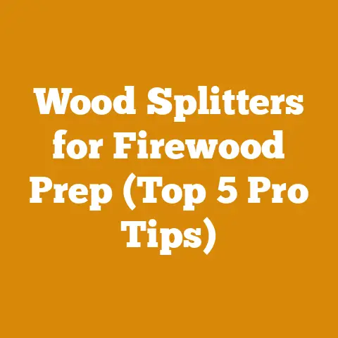 Wood Splitters for Firewood Prep (Top 5 Pro Tips)