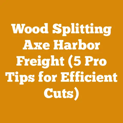 Wood Splitting Axe Harbor Freight (5 Pro Tips for Efficient Cuts)