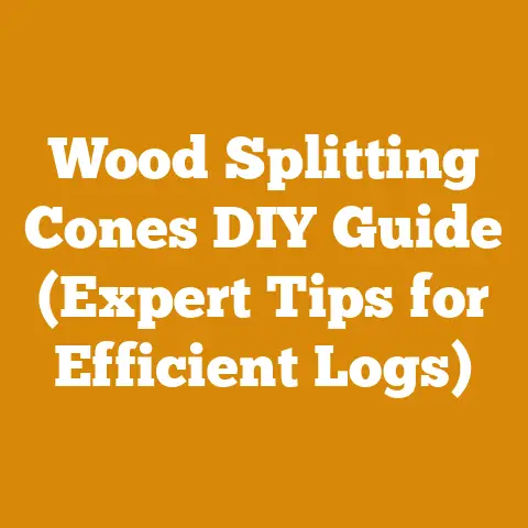 Wood Splitting Cones DIY Guide (Expert Tips for Efficient Logs)