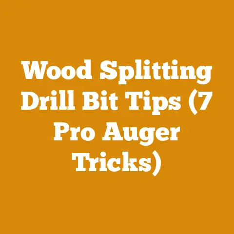 Wood Splitting Drill Bit Tips (7 Pro Auger Tricks)