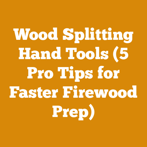 Wood Splitting Hand Tools (5 Pro Tips for Faster Firewood Prep)