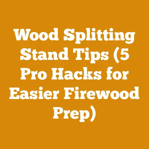 Wood Splitting Stand Tips (5 Pro Hacks for Easier Firewood Prep)