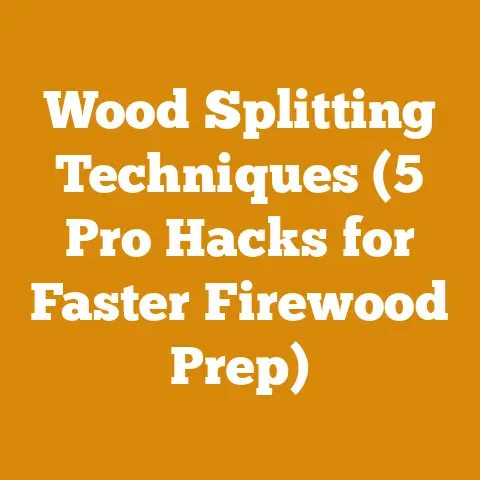 Wood Splitting Techniques (5 Pro Hacks for Faster Firewood Prep)