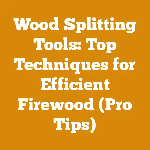 Wood Splitting Tools: Top Techniques for Efficient Firewood (Pro Tips)