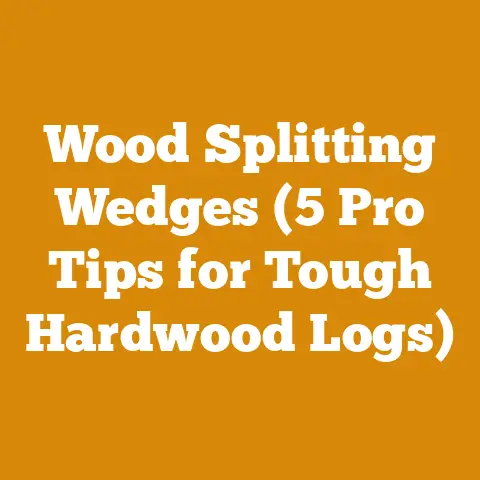 Wood Splitting Wedges (5 Pro Tips for Tough Hardwood Logs)