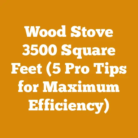 Wood Stove 3500 Square Feet (5 Pro Tips for Maximum Efficiency)