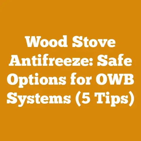Wood Stove Antifreeze: Safe Options for OWB Systems (5 Tips)