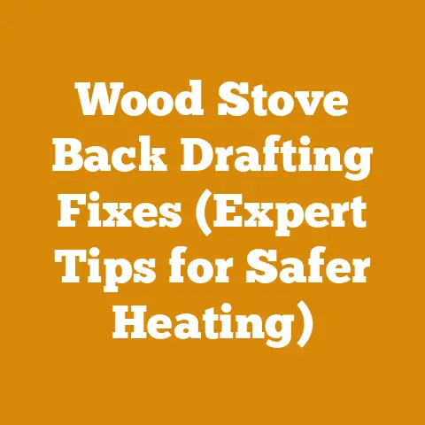 Wood Stove Back Drafting Fixes (Expert Tips for Safer Heating)