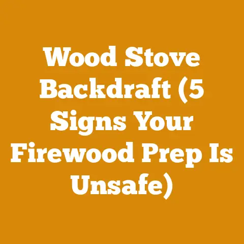 Wood Stove Backdraft (5 Signs Your Firewood Prep Is Unsafe)