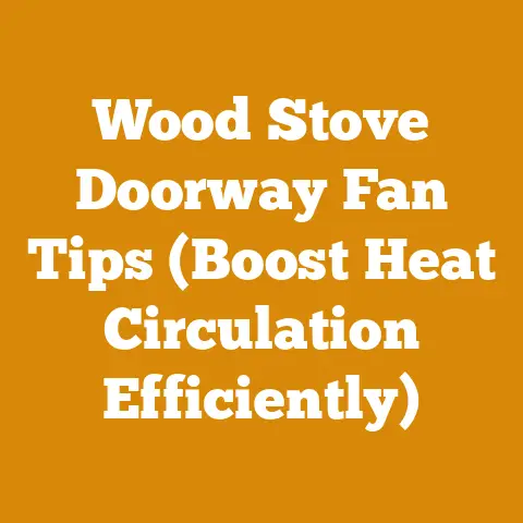 Wood Stove Doorway Fan Tips (Boost Heat Circulation Efficiently)