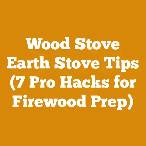 Wood Stove Earth Stove Tips (7 Pro Hacks for Firewood Prep)