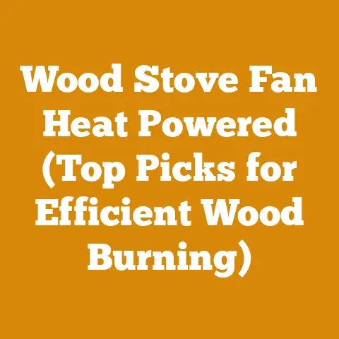 Wood Stove Fan Heat Powered (Top Picks for Efficient Wood Burning)