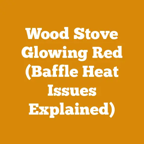 Wood Stove Glowing Red (Baffle Heat Issues Explained)