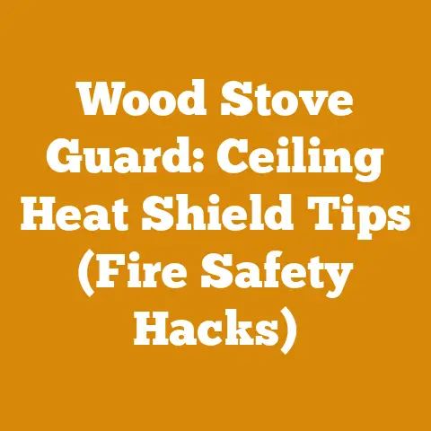 Wood Stove Guard: Ceiling Heat Shield Tips (Fire Safety Hacks)