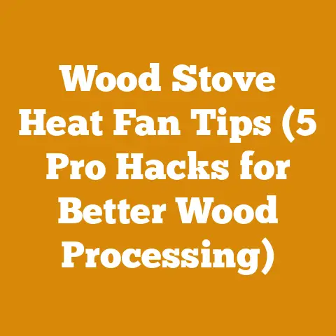 Wood Stove Heat Fan Tips (5 Pro Hacks for Better Wood Processing)
