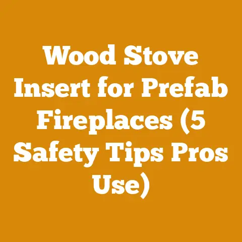 Wood Stove Insert for Prefab Fireplaces (5 Safety Tips Pros Use)