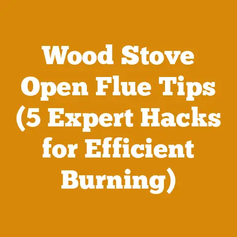 Wood Stove Open Flue Tips (5 Expert Hacks for Efficient Burning)