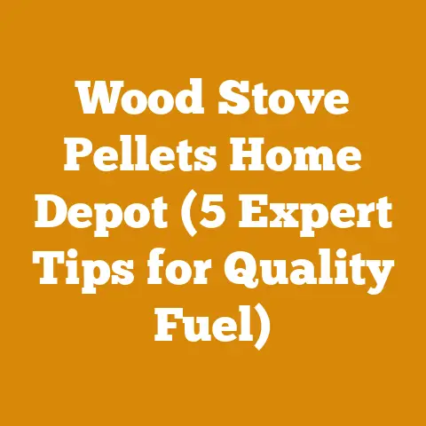Wood Stove Pellets Home Depot (5 Expert Tips for Quality Fuel)