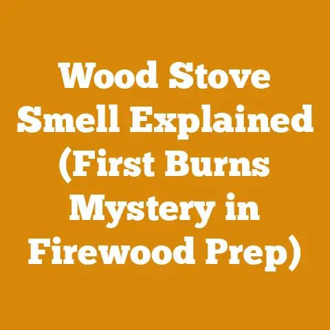Wood Stove Smell Explained (First Burns Mystery in Firewood Prep)