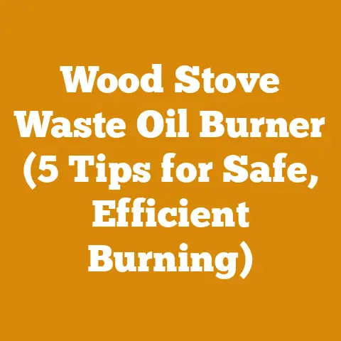 Wood Stove Waste Oil Burner (5 Tips for Safe, Efficient Burning)