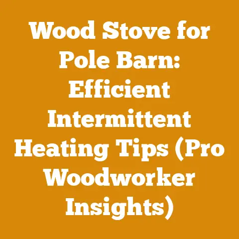 Wood Stove for Pole Barn: Efficient Intermittent Heating Tips (Pro Woodworker Insights)