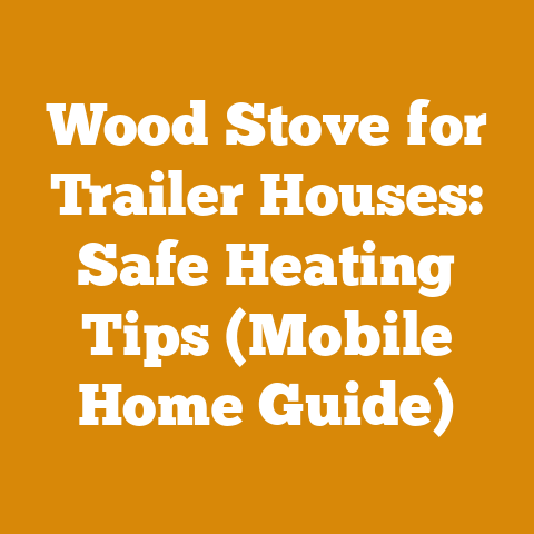 Wood Stove for Trailer Houses: Safe Heating Tips (Mobile Home Guide)