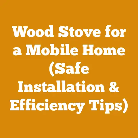 Wood Stove for a Mobile Home (Safe Installation & Efficiency Tips)