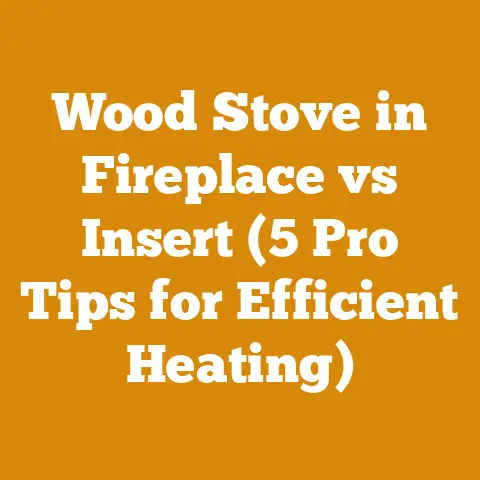 Wood Stove in Fireplace vs Insert (5 Pro Tips for Efficient Heating)