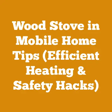 Wood Stove in Mobile Home Tips (Efficient Heating & Safety Hacks)