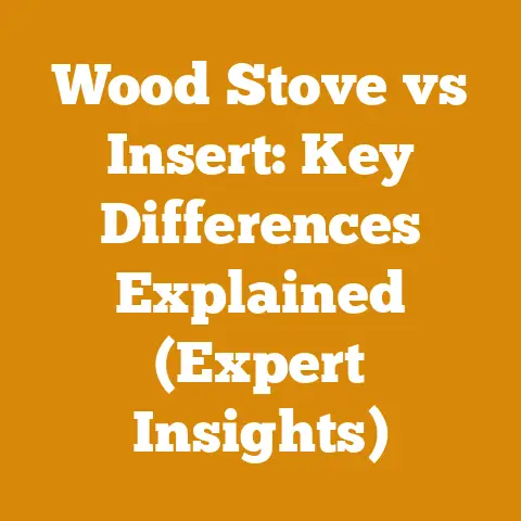 Wood Stove vs Insert: Key Differences Explained (Expert Insights)